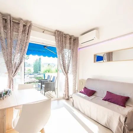 L'Ascot Appartement, Plages A 300M, Vue Hippodrome Cagnes-sur-Mer Exterior photo